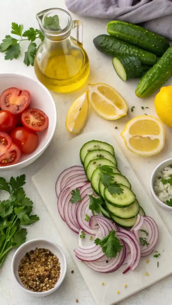 Cucumber Tomato Salad Recipe
