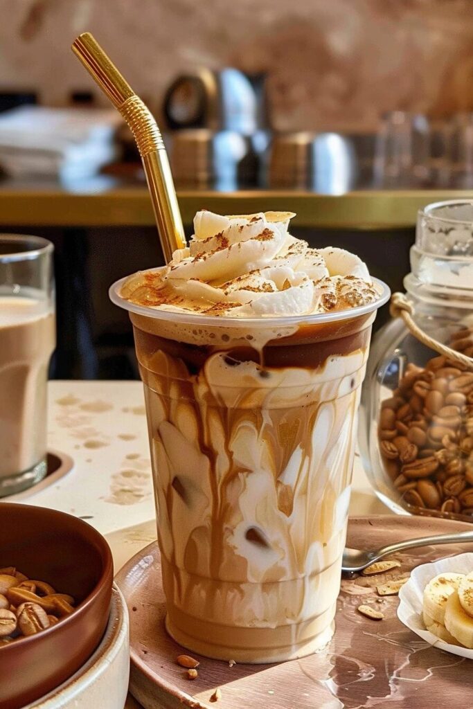 Banana Cream Iced Latte: Cool, Creamy Coffee Bliss at Home