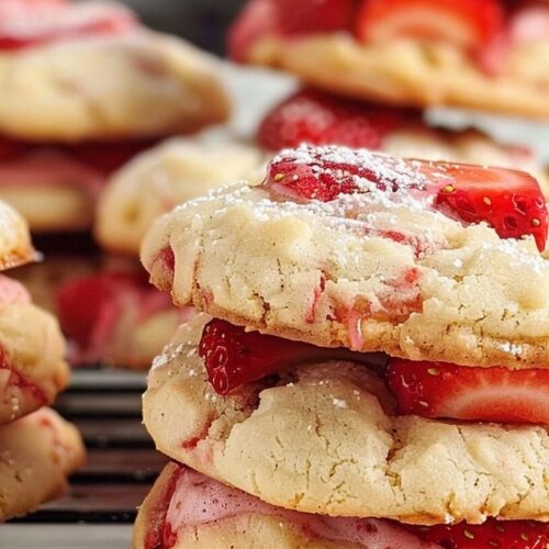 Strawberry Shortcake Cookies