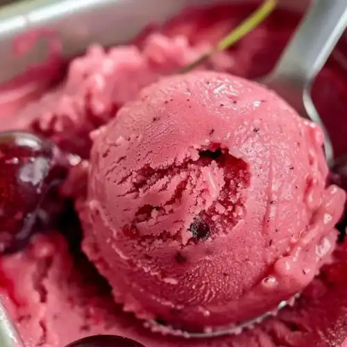 Fresh Cherry Sorbet