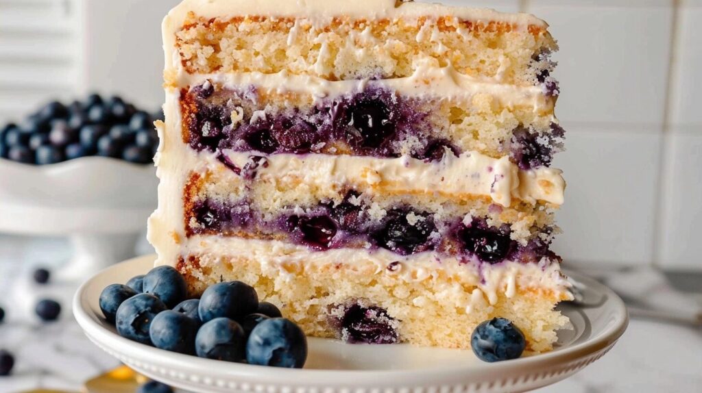 The Best Blueberry Layer Cake