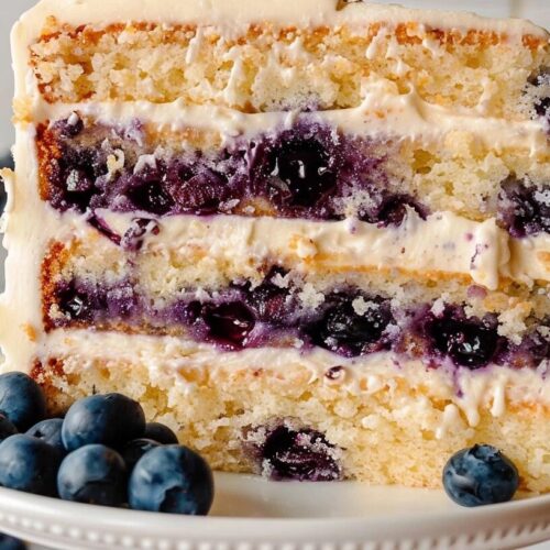 The Best Blueberry Layer Cake