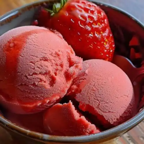 Strawberry Sorbet