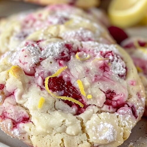 Lemon Raspberry Cookies