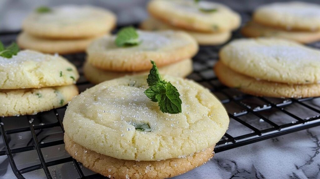 Homemade Summer Mojito Sugar Cookies