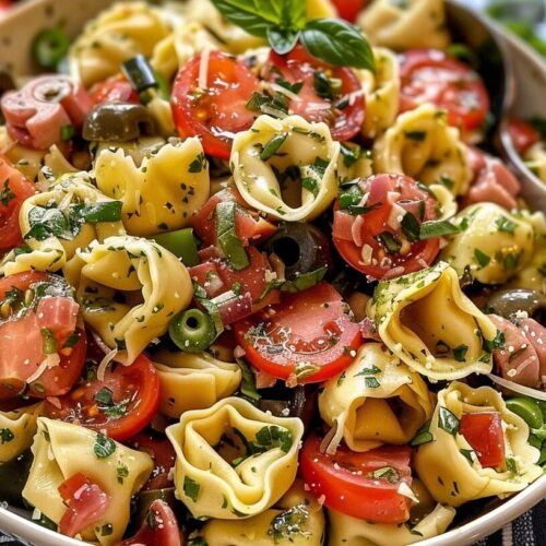 Italian Tortellini Pasta Salad