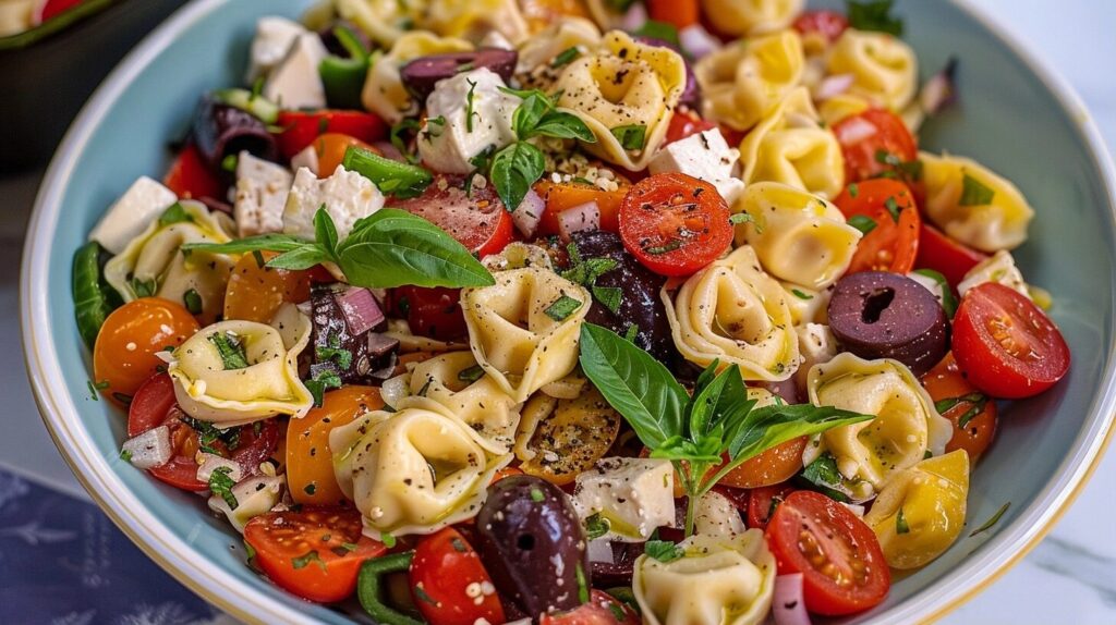 Cheese Tortellini Pasta Salad