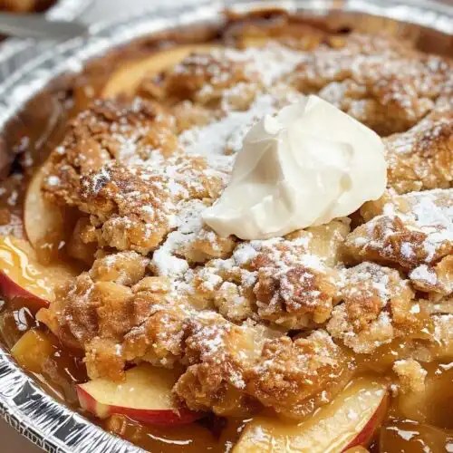 Blackstone Apple Cobbler