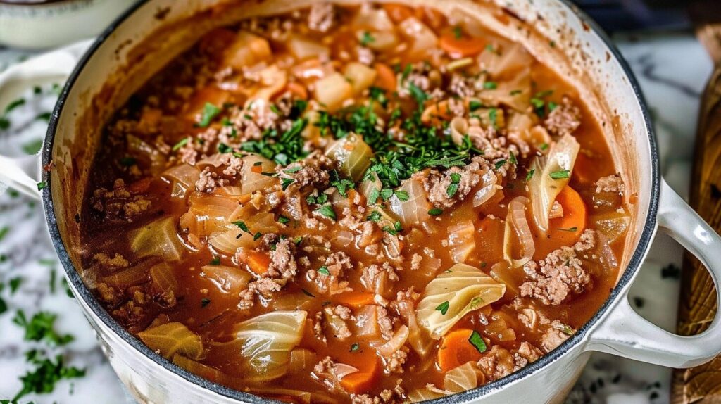 Cabbage Roll Soup Recipe