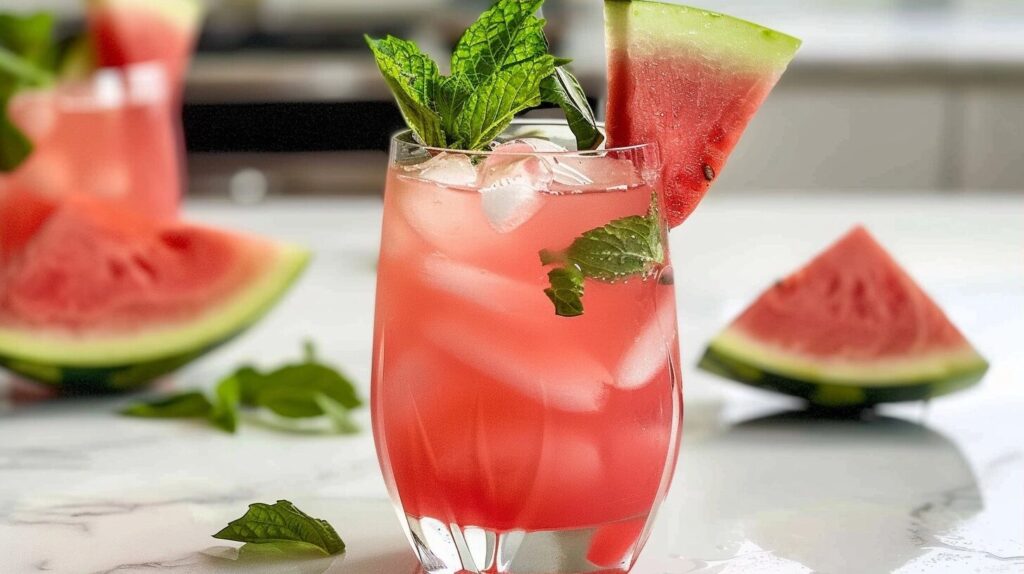 Watermelon Mocktail Recipe