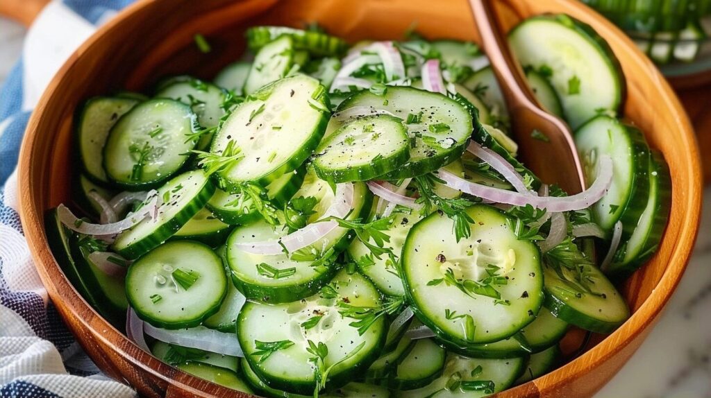 Easy Cucumber Salad