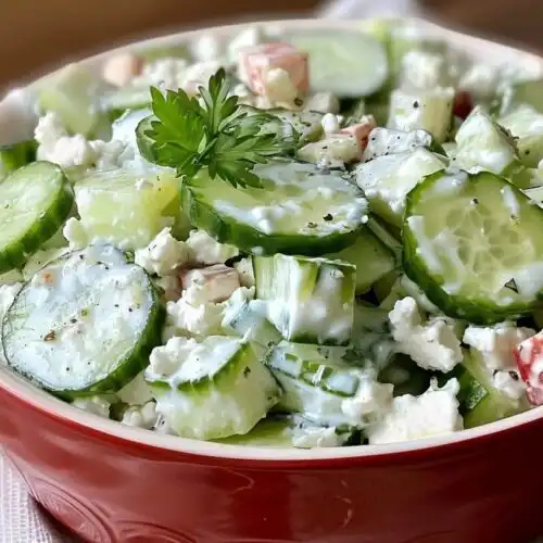 Cottage Cheese Cucumber Salad