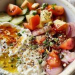 Bagel Cottage Cheese Breakfast Bowl