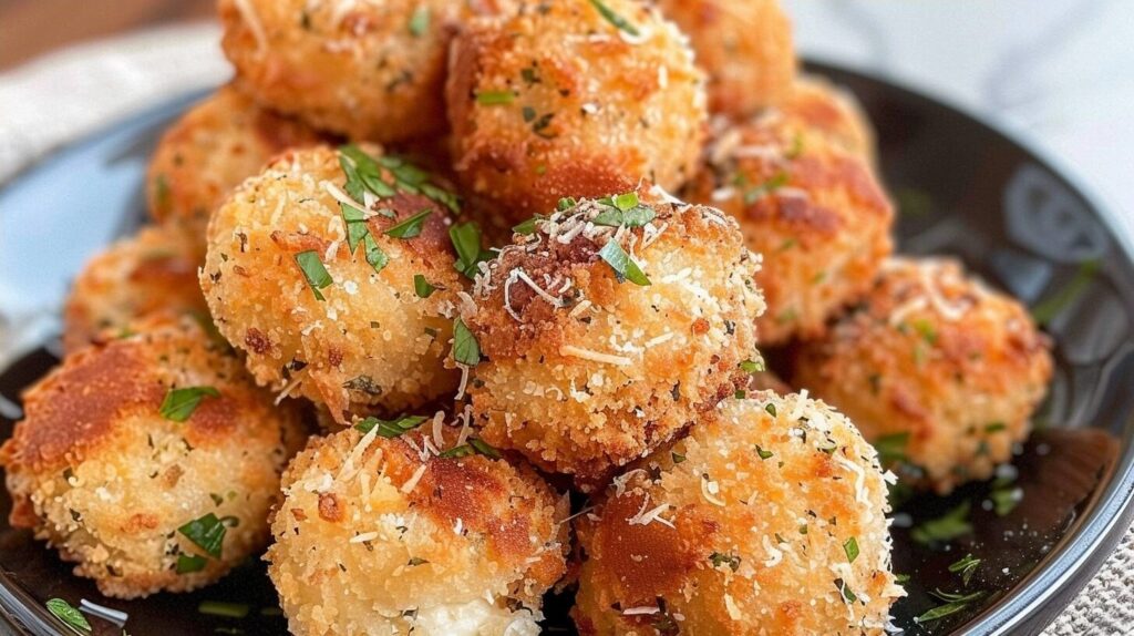 Cottage Cheese Parmesan Bites