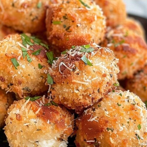 Cottage Cheese Parmesan Bites