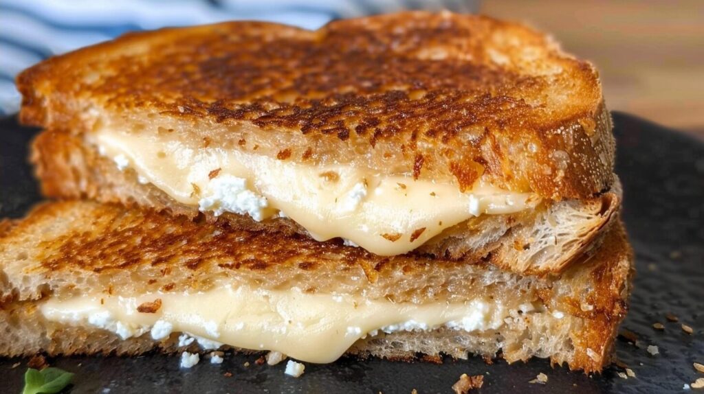 Cottage Cheese Grilled Cheese