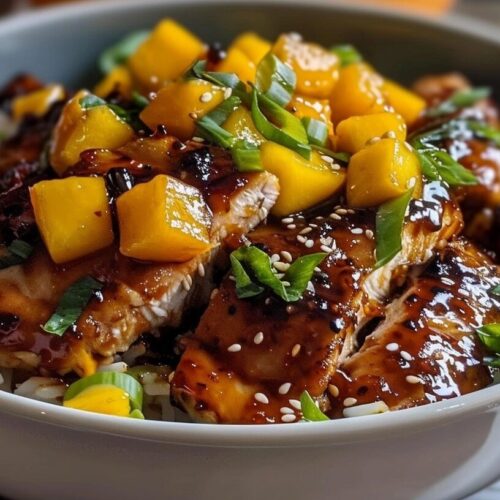 Asian Mango Glazed Chicken