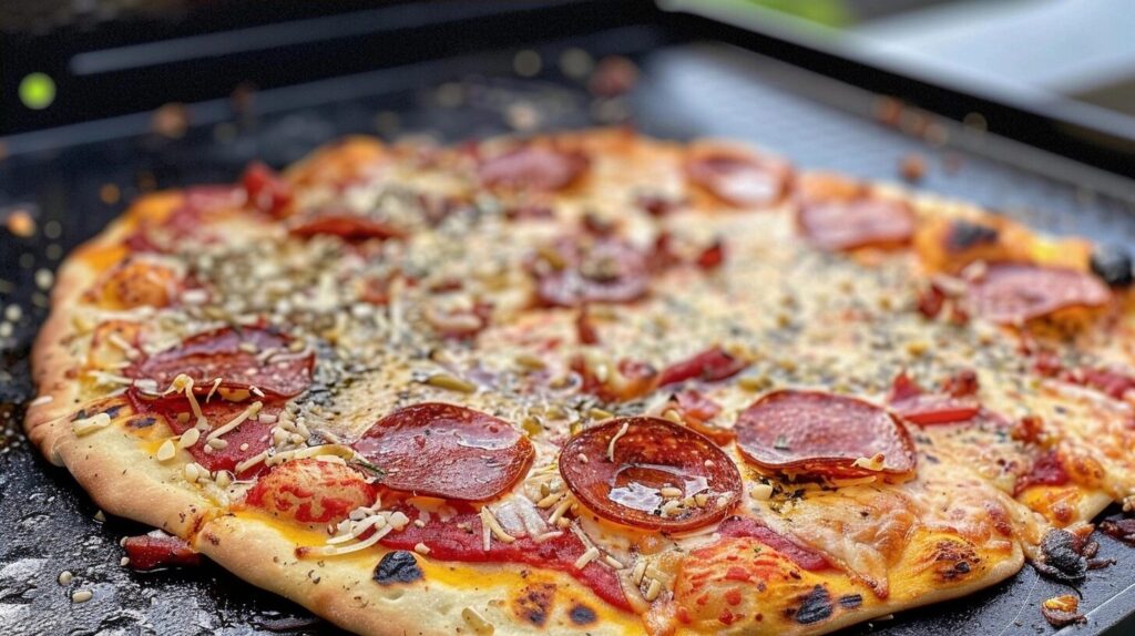 Pizza on a Blackstone Griddle