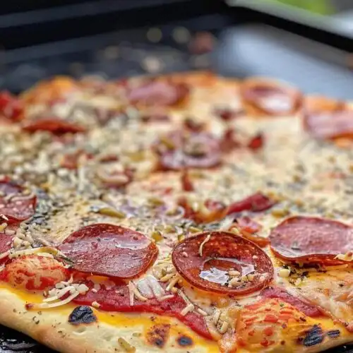 Pizza on a Blackstone Griddle