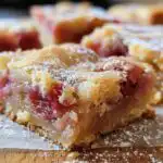 Lemon Rhubarb Bars