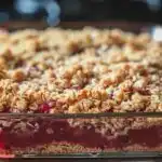 Best Rhubarb Crumble Bars