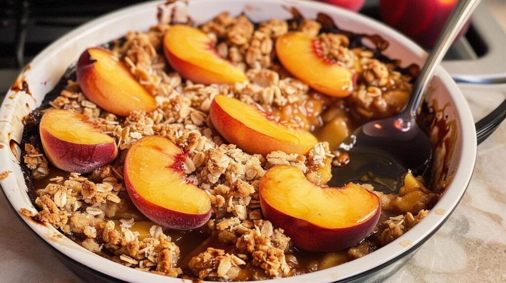 Easy Peach Crisp