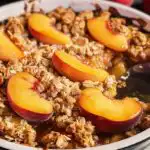Easy Peach Crisp