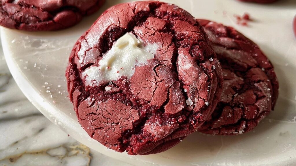 Irresistible Red Velvet Cookies