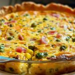 Baked Fluffy Western Omelet Quiche