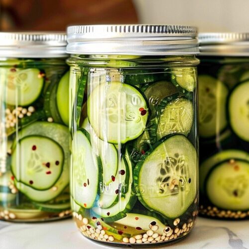 Homemade Refrigerator Pickles for Crunchy Snacking