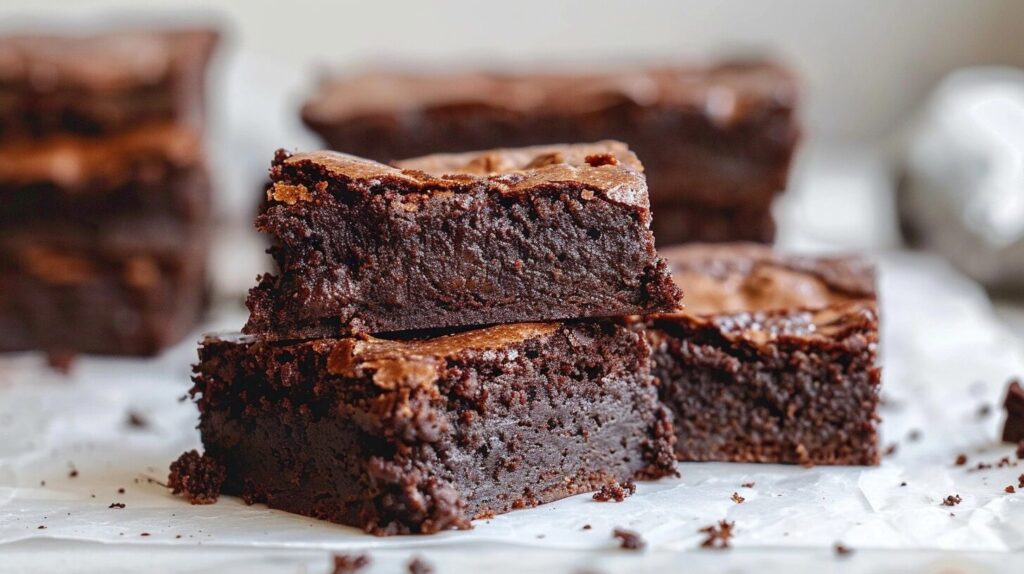 Quick 4 Ingredient Brownies