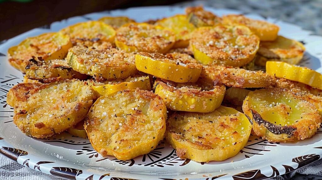 Crispy Southern Fried Yellow Squash
