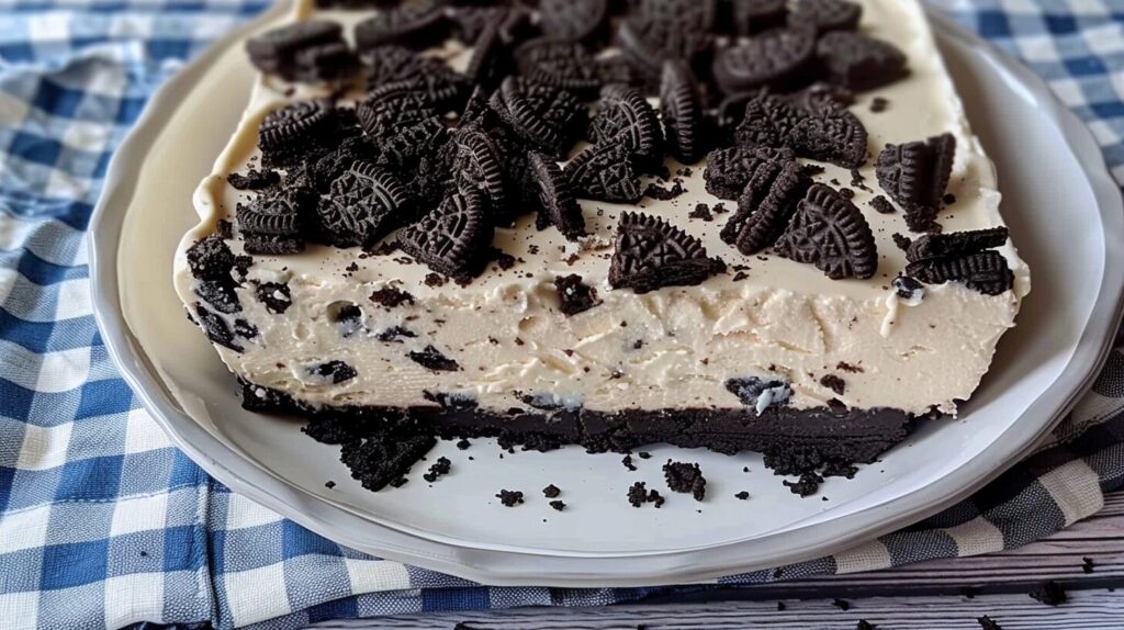Gluten Free No Bake Oreo Cheesecake
