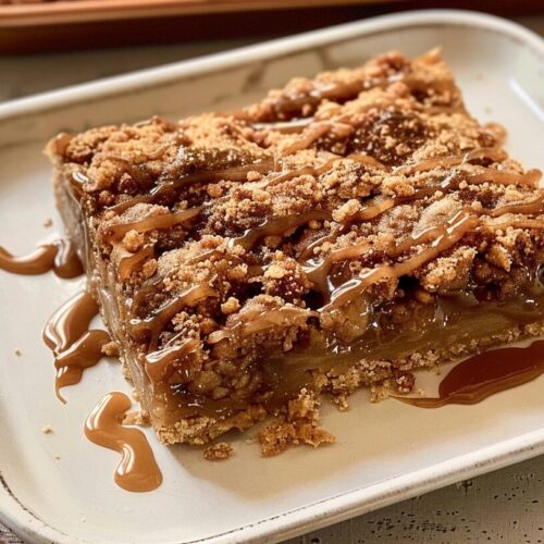 Gluten-Free Caramel Apple Bars