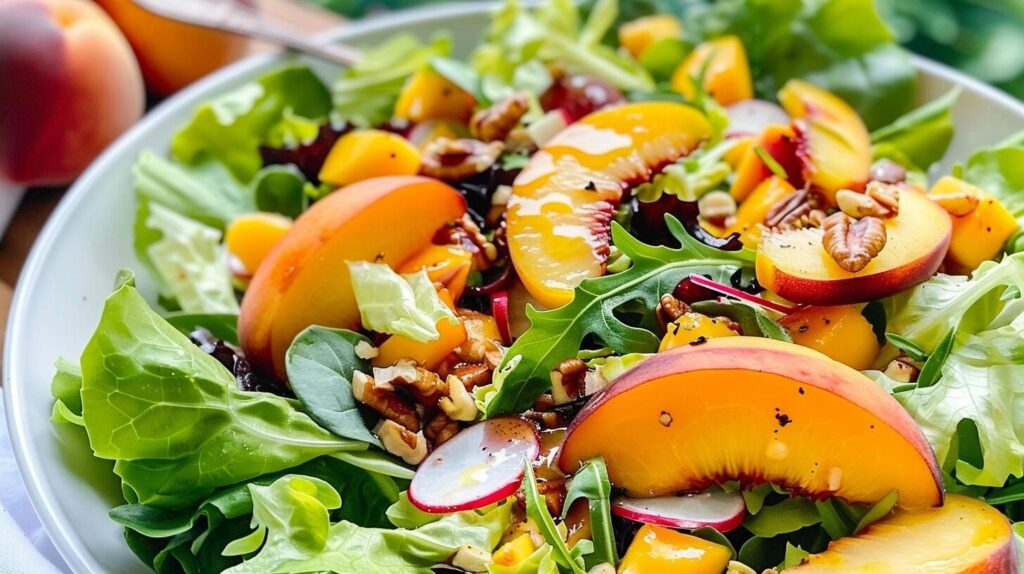 Peach Picnic Salad: A Refreshing Summer Treat