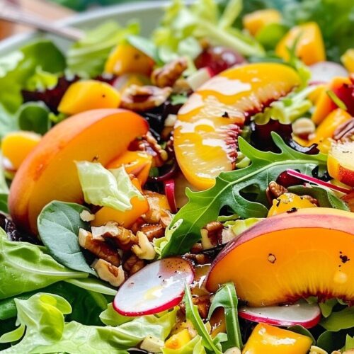 Peach Picnic Salad: A Refreshing Summer Treat