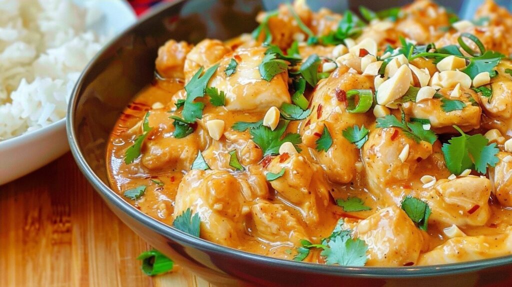 Thai Peanut Chicken: A Creamy Weeknight Favorite