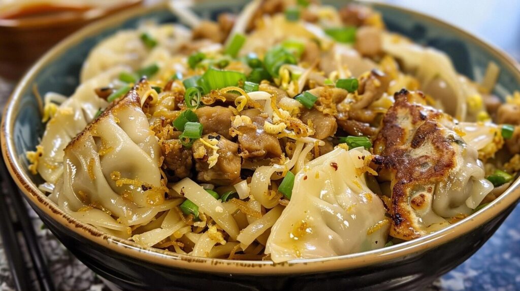 Potsticker Noodle Bowl Recipe