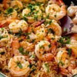 Garlic Butter Shrimp and Rice