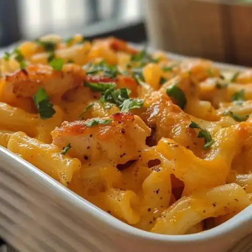 Honey Chicken Mac And Cheese
