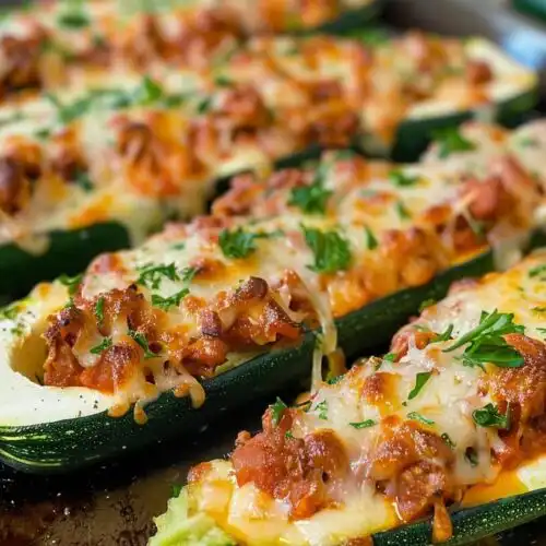 Italian Zucchini Boats for a Healthy Dinner