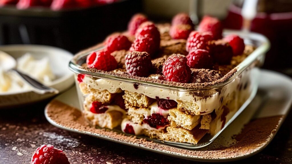 Easy Raspberry Tiramisu Recipe