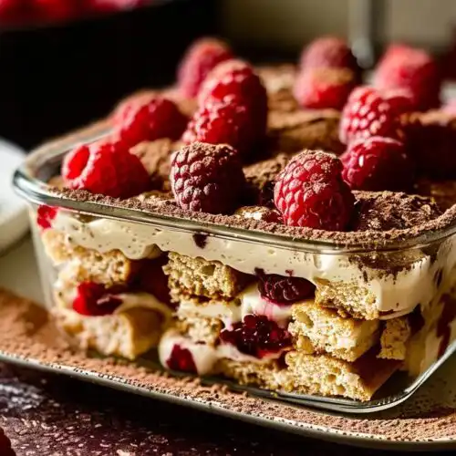 Easy Raspberry Tiramisu Recipe