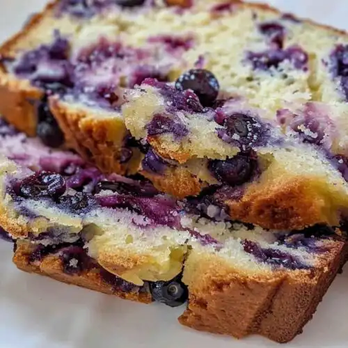 Blueberry Cream Cheese Bread Loaf Recipe