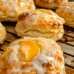 Peach Buttermilk Biscuits