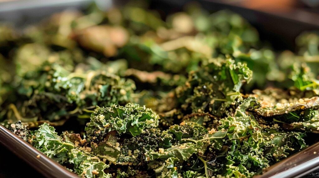 Crispy Baked Kale Chips for Healthy Snacking