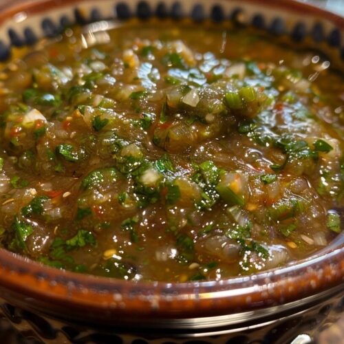 Tomatillo Salsa Recipe For Bright Zesty Flavor