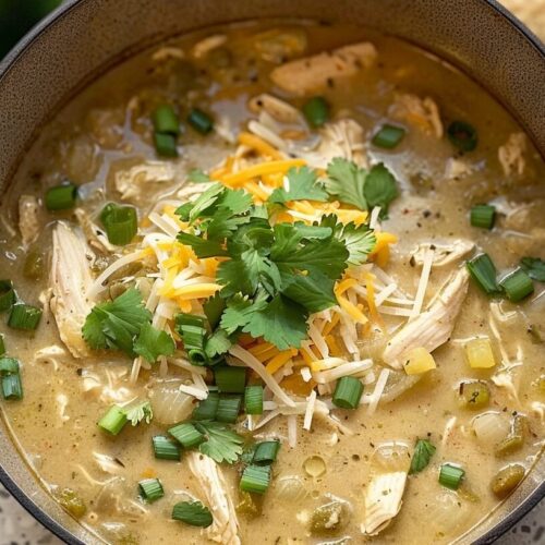 Tomatillo White Chicken Chili for Easy Weeknight Dinners