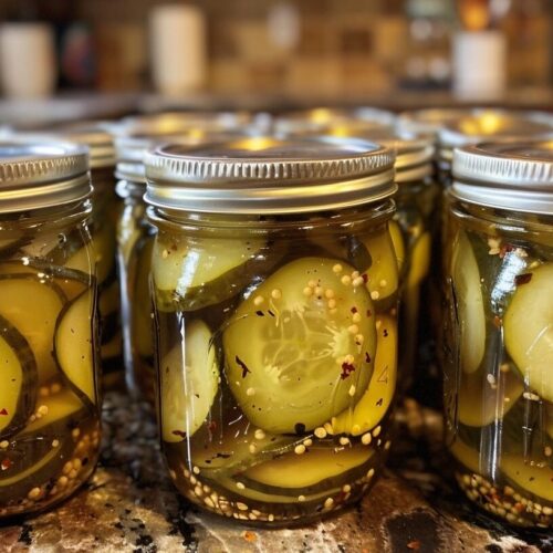 Bread and Butter Pickle Recipe: Crispy Homemade Goodness