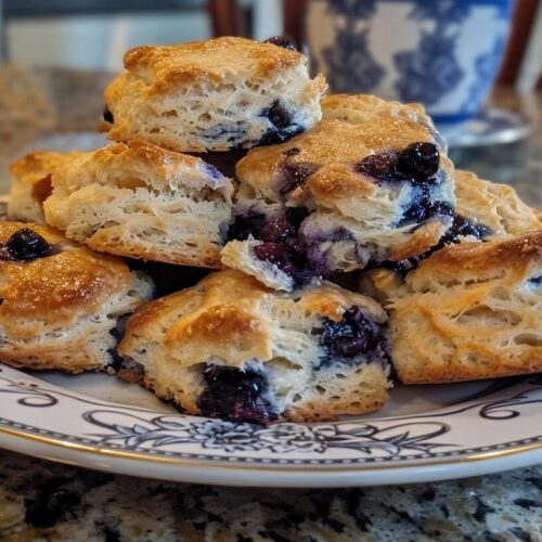 Blueberry Biscuit Recipe For Perfect Soft Clusters